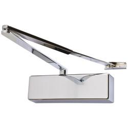 Rutland TS.3204 Overhead Fire Door Closer - Power Size 3 - Push/Pull Mounting - Polished Nickel