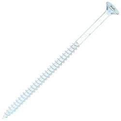 SiDAX General Purpose Pozi Countersunk Wood Screws - 5.0 x 100mm - Zinc Plated - Pack of 100