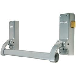 Arrone AR888 Rebated Double Door Panic Bar Set - Timber Door - Silver