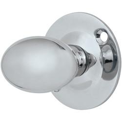 Oval Spline Turn - Polished Chrome