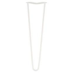 Altro Hairpin Leg - 2 Pin - 500mm Height - White - Pair