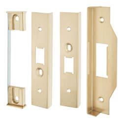 Altro 12mm Rebate Kit for Mortice Nightlatch - PVD Brass