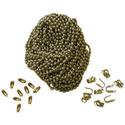 Ball Chain - No. 6 - 10m Chain - Polished Brass