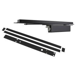 Rutland ITS.11204 Concealed Overhead Fire Door Closer with Intumescent - Power Size 2-4 - Black