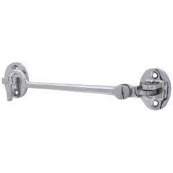 Touchpoint Cabin Hook & Eye - 150mm Length - Polished Chrome
