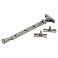 From The Anvil Avon Casement Window Stay - 8"/203mm Length - Pewter