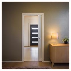 ECLISSE Single Pocket Door Kit - 100mm Finished Wall Thickness - 686 x 1981mm Door Size