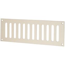 Altro Plain Slotted Vent - 229 x 76mm - 4085mm² Free Air Flow - Polished Stainless Steel
