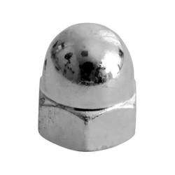 TIMCO Hex Domed Nut - M6 - A2 Stainless Steel - Pack of 10