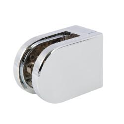 Bohle D Shaped Balustrade Clamp - 63 x 45mm - Polished Chrome - Pack of 4