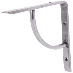 From The Anvil Plain Shelf Bracket - 152 x 152mm - Pewter