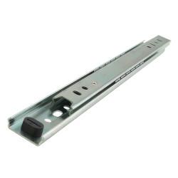 Klug 27mm Ball Bearing Drawer Runner - Single Extension - 300mm Length - 20kg - Zinc