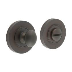 Burlington by Frelan Inner 1 Turn & Release with Plain Rose - 47mm Diameter - Dark Bronze