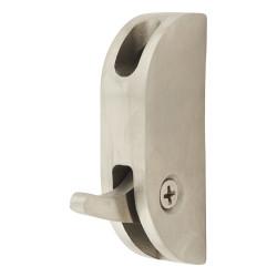Eclipse Anti-Ligature Single Coat Hook - 66 x 40mm - Satin Stainless Steel