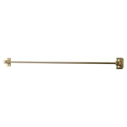Altro Wardrobe Door Belt / Tie Rail - 380 x 30 x 21mm - Brass