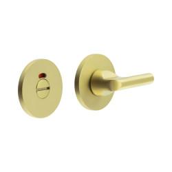 CRES by Frelan CRES804 Bathroom Turn & Release with Indicator - 54mm Diameter - Satin Brass