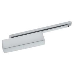 Briton 2321B.T.S.SES Cam Action Overhead Fire Door Closer - Size 2-4 - Push Side - Silver Softline Cover