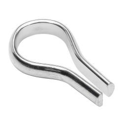 Touchpoint Banjo Bookcase Steel Stud - 25 x 12 x 5mm - Polished Nickel - Pack of 50