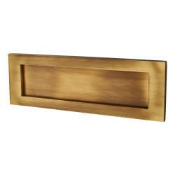 Heritage Brass by M Marcus Letter Plate - 305 x 101mm - Antique Brass