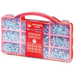TIMCO Assorted Self Tapping Screws - Mixed Tray - Pack of 1305