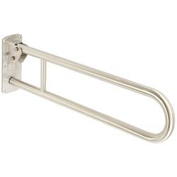 Fitzroy of London Hinged Support Grab Rail - 800 x 200mm - Satin Stainless Steel