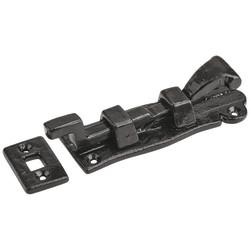 Elan Metalised Antique Black Iron Necked Barrel Bolt - Blacksmith Range - 112 x 37mm