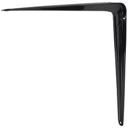 Touchpoint London Pattern Shelf Bracket - 300 x 250mm - Black