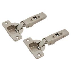 Blum Clip Top Profile Thick Door Cabinet Hinge - 95° - Sprung - Overlay - Zinc Plated - Pair