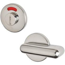 Altro Disabled Bathroom Turn & Release - Suit 8mm Spindle - 53mm Diameter - Polished Stainless Steel