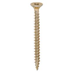 TIMCO Classic Pozi Countersunk Wood Screws - 4.5 x 50mm - Yellow Zinc - Pack of 200