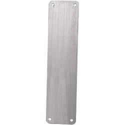 Altro Stainless Steel Plain Finger Plate - 275 x 60 x 1.5mm - Polished