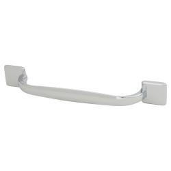 Crofts & Assinder Georgia 24mm D-Bar Cabinet Pull Handle - 128mm Centres - Polished Chrome
