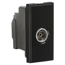 Knightsbridge Non-Isolated TV Coaxial Euro Module - Black