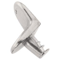 Hidden Shelf Support - Polished Nickel - Pack of 50