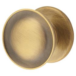 Heritage Brass by M Marcus Surrey Round Cabinet Knob - 38mm Diameter - Antique Brass