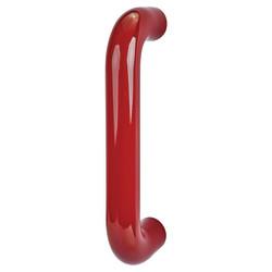 Hoppe AR602/220 Rouge Red Nylon D-Bar Door Pull Handle - Bolt Fix - 220mm c/c