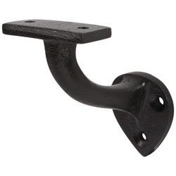 Olde Forge Handrail Bracket - 64mm Projection - Black Antique Iron