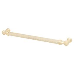 Altro Whitby Lines 10mm T-Bar Cabinet Pull Handle - 224mm Centres - Satin Brass
