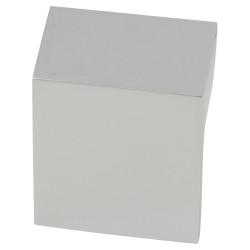Altro Motif Angled Cabinet Finger Pull Handle - 32mm Centres - Polished Chrome