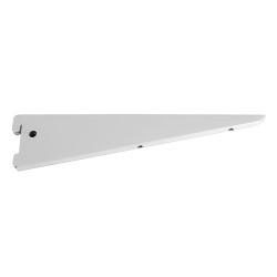 Altro Twin Slot Shelf Bracket - 370mm Length - White