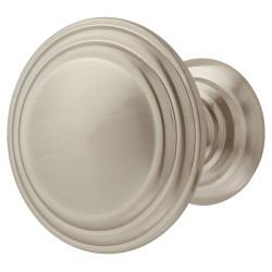Altro Hythe Round Cabinet Knob - 30mm Diameter - Satin Nickel