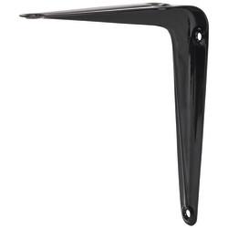 Touchpoint London Pattern Shelf Bracket - 125 x 100mm - Black