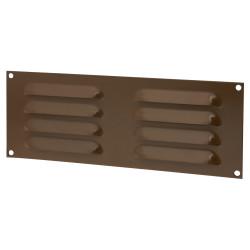 Altro Hooded Louvre Vent - 242 x 89mm - 3973mm² Free Air Flow - Antique Brass