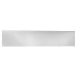 Altro Laminated Plastic Self-Adhesive Kick Plate - 700 x 150 x 1.5mm - Brushed Silver