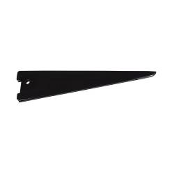 Altro Twin Slot Shelf Bracket - 370mm Length - Black