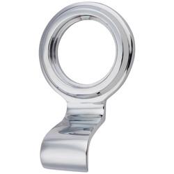 Altro Polished Chrome Rim Period Cylinder Pull - 80 x 40mm