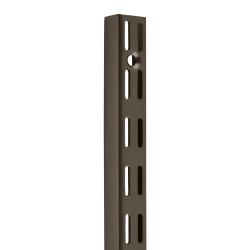 elfa Twin Slot Shelving System - Shelf Wall Upright - 1340mm Length - Graphite