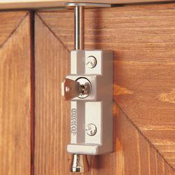 Yale 8K116 Multi Purpose Locking Bolt - White - Pack of 1 with 2 Keys