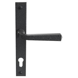 Mila Heritage uPVC Multipoint Door Handle - 92mm c/c - Heritage Pewter