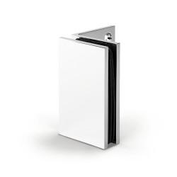 Bohle Bilbao Glass Clamp - Wall Mount - 8-12mm Glass - Polished Chrome